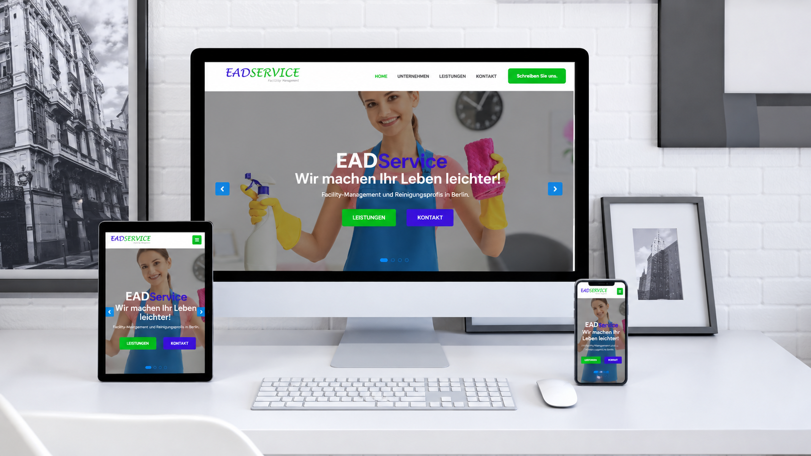 digitale unternehmensplattform für eadservice