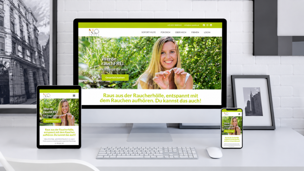 Conversion - und Sales-Funnel-Optimierung für nachhaltiges Umsatzwachstum espace de travail avec site anti tabac responsive Conversion- und Sales-Funnel-Optimierung für nachhaltiges Umsatzwachstum