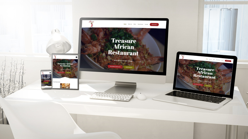 Moderne Restaurant-Website für Treasure African Restaurant treasureafricanrestaurants2 1 scaled 1