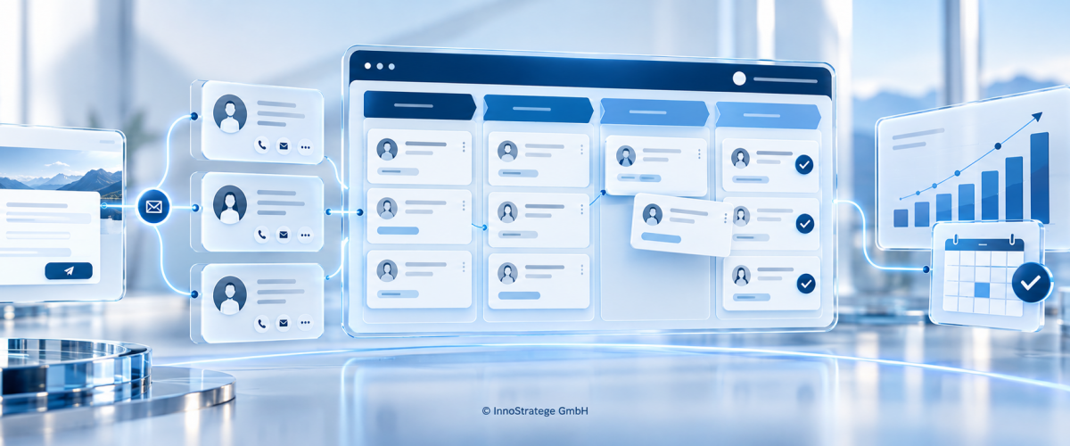 crm einrichten und vertrieb digitalisieren innostratege ist ein ki dienstleister und crm experte saarbrücken saarland für ganz deutschland crm dashboard mit vertriebspipeline